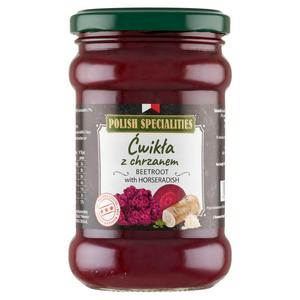 Polish grated horseradish beetroot 270g, imported from the UK
