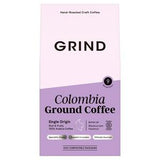 Grind Colombia ground coffee medium roast 200g, UK version