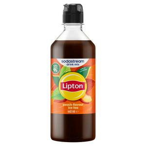 Lipton SodaStream Peach Flavour Tea Mix 440ml, imported from the UK