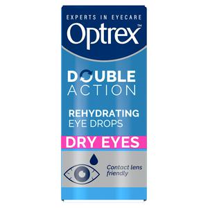 Optrex double action rehydrating eye drops 10ml, imported from the UK