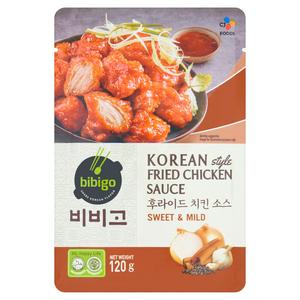 Bibigo Korean fried chicken sauce Sweet Mild 120g - British product
