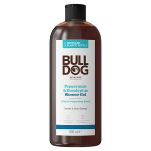 Bulldog Peppermint Eucalyptus Shower Gel 500ml imported from the UK
