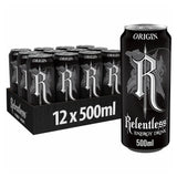 Relentless Origin Energy Drink 500ml pack, imported from the UK