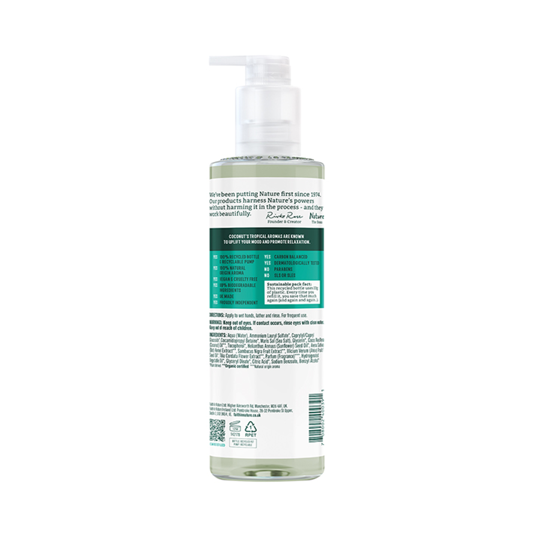 Hydrating Coconut Hand Wash with Oat and Elderberry Extracts 400ml