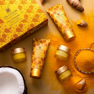 Superdrug Turmeric Brightening Ayurvedic Skincare Discovery Set- Buy online at McGrocer