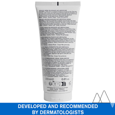 Lipid-auffüllende Creme gegen Irritationen bei trockener Haut 200ml