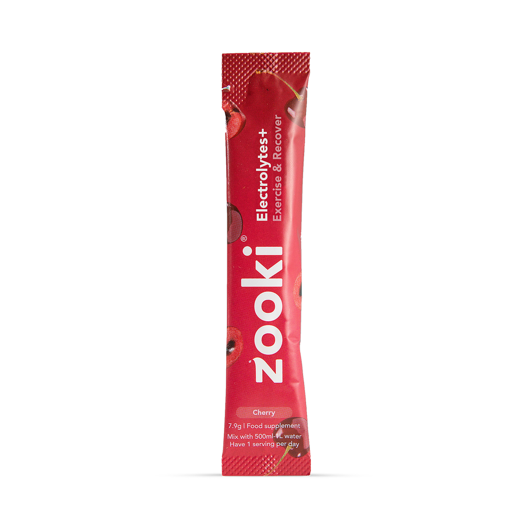 Cherry Flavour Hydration Sachets for Exercise and Recovery, 7 Pack