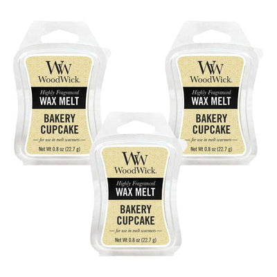 مجموعة Woodwick Wax Melt Bakery Cupcake 22 جم - 3 قطع