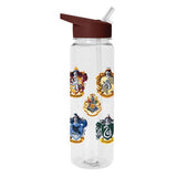 Harry Potter Hogwarts Crest Plastic Water Bottle 700ml