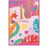 Simon Elvin Juvenile Girl 16th Birthday Card (Pack of 6)