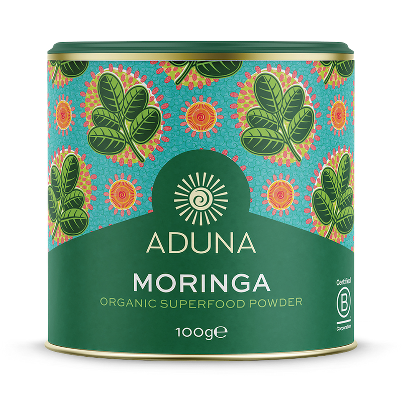 Aduna Organic Moringa Green Superleaf Powder 100g