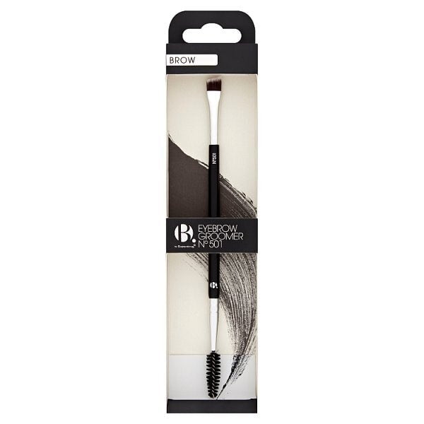 Dual-Ended Brow Groomer Brush for Filling and Shaping