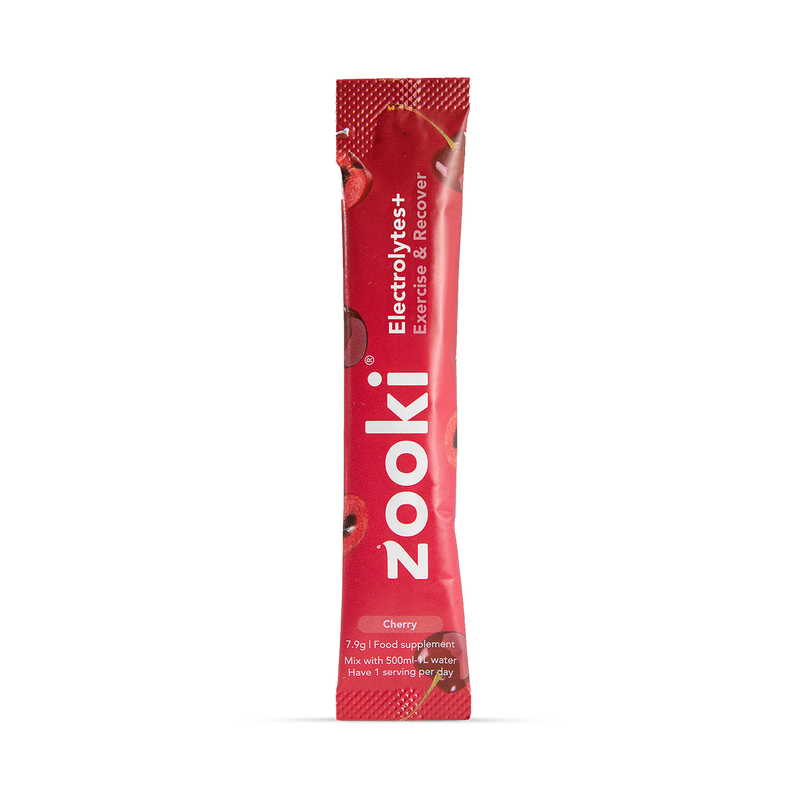 Zooki Hydration Exercise  Recover Cherry 30 Sachets