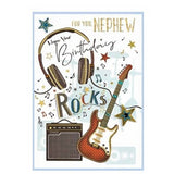 Simon Elvin For You Nephew Birthday Card (Pack of 6)