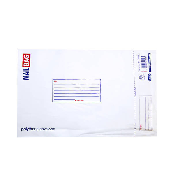 County Stationery Polythene Mail Bags (Pack Of 25) (Medium)