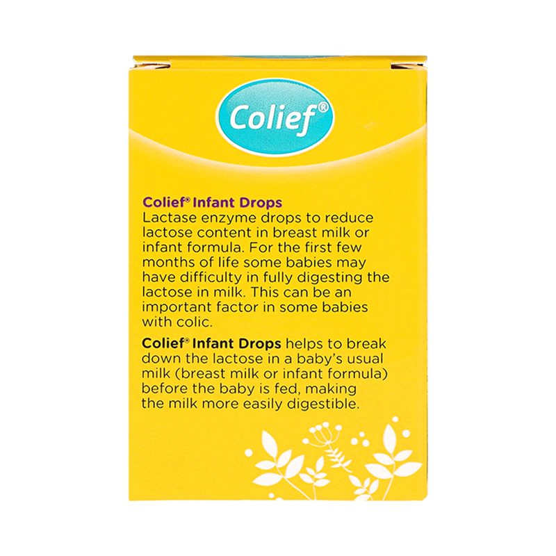 Lactase Enzyme Infant Drops for Colic 7ml 42 Servings