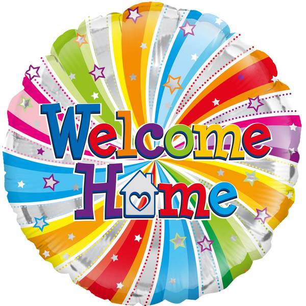 Oaktree Welcome Home Foil Balloon