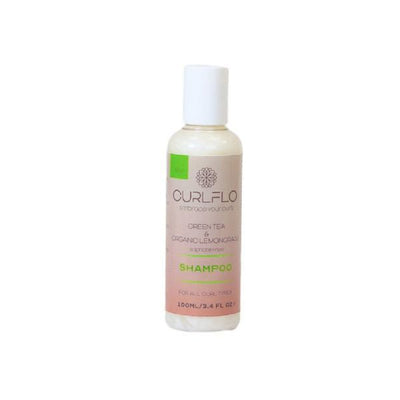 شامبو Curl Flo بالشاي الأخضر وعشب الليمون العضوي - 100 مل