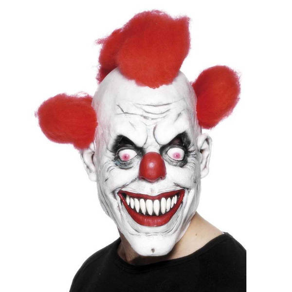 Smiffys Adult Clown Latex 3/4 Mask