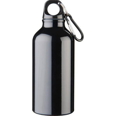 Superdrug Enkelvegget Aluminium Drikkeflaske med Karabin 400ml - Kjøp online hos McGrocer
