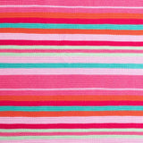 Baby Blanket Pink Striped Knit