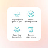 Ordo Sonic Brush Head Charcoal Grey 4pcs