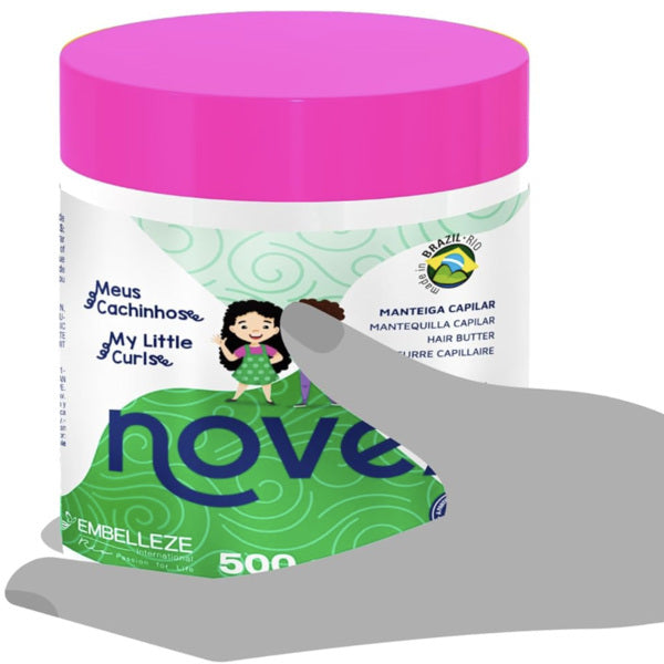 Novex My Little Curls Leave-in Hair Butter for Kids 3+, 500g