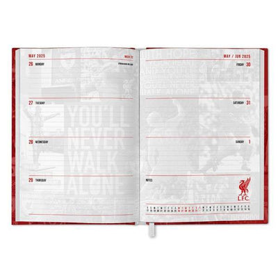 Superdrug Liverpool FC 2025 Crest A5 Diary- Buy online at McGrocer