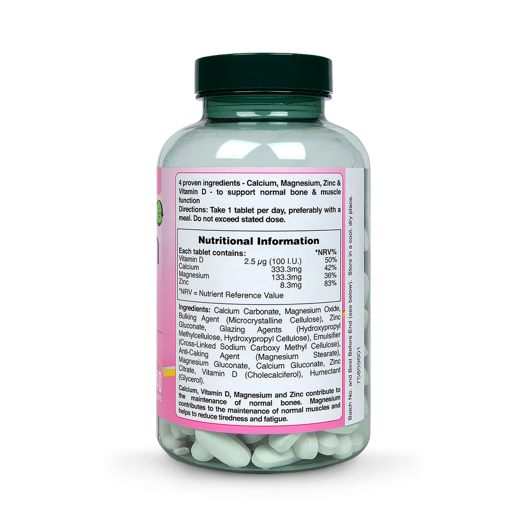 Holland  Barrett Calcium Magnesium Vitamin D  Zinc 240 Tablets