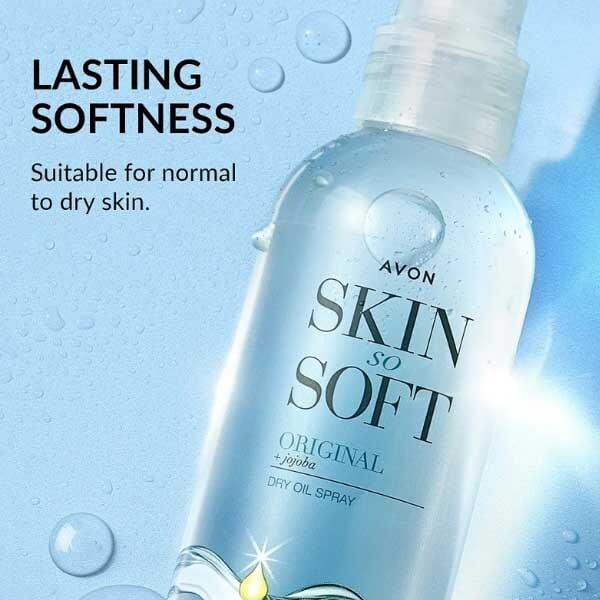 Skin So Soft Original Dry Oil Spray - 250Ml Bonus Size