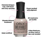Orly Breathable Nail Polish - Staycation 18ml