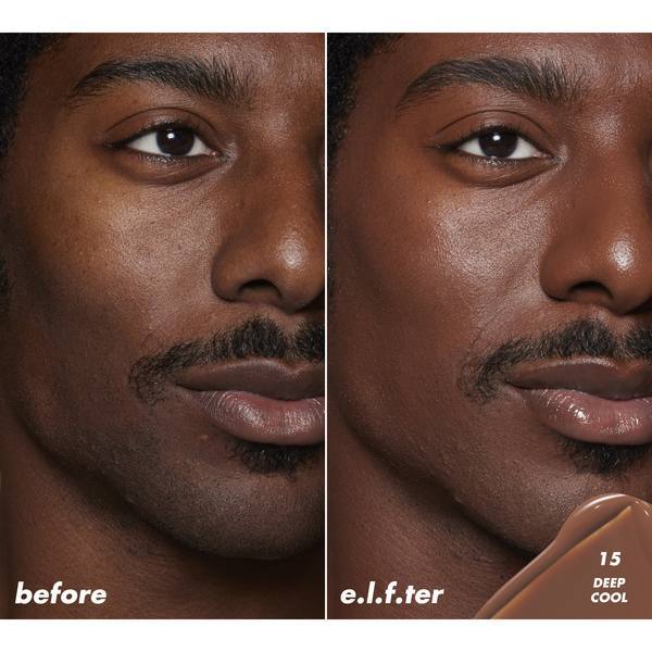 e.l.f. Halo Glow Skin Tint SPF 50 - 15 Deep Cool