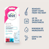Veet Pure Inspiration Wax Strips Face Sensitive x40