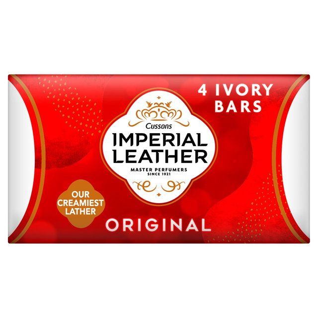 Imperial Leather Original Bar Soap   4 x 90g