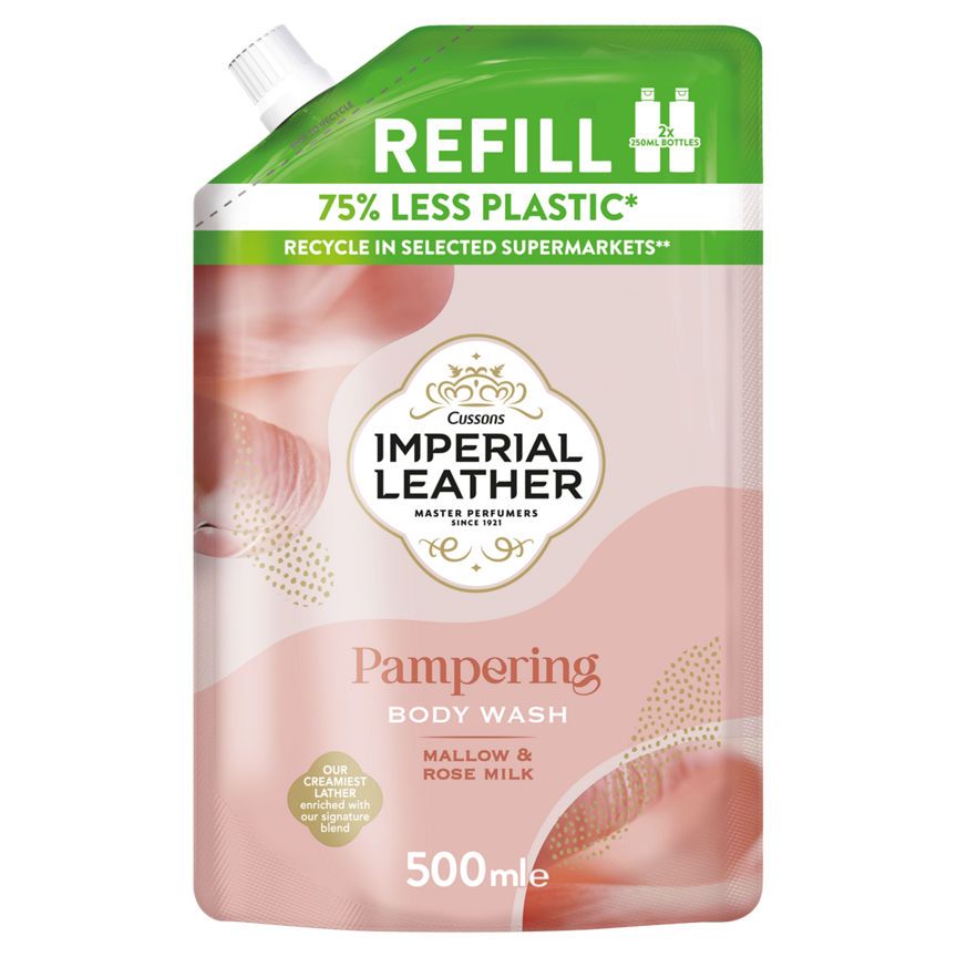 Imperial Leather Refill Pampering Mallow &amp; Rose Milk testápoló