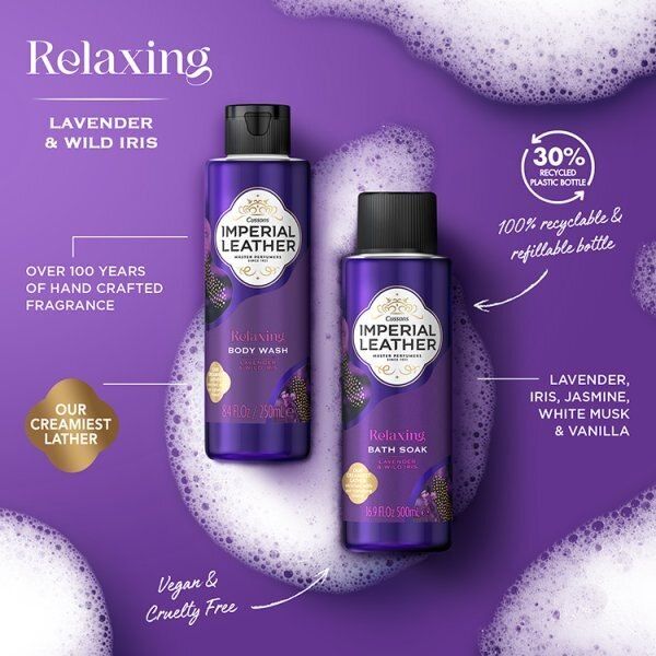 Imperial Leather Relaxing Bath Soak Lavender &amp;amp; Iris 500ml