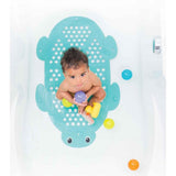 Infantino 2-in-1 turtle bath mat storage basket, UK version