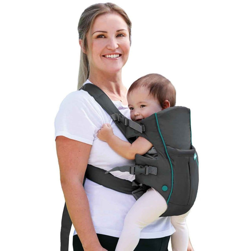 Infantino Swift Classic Bib Carrier grey baby carrier - British product