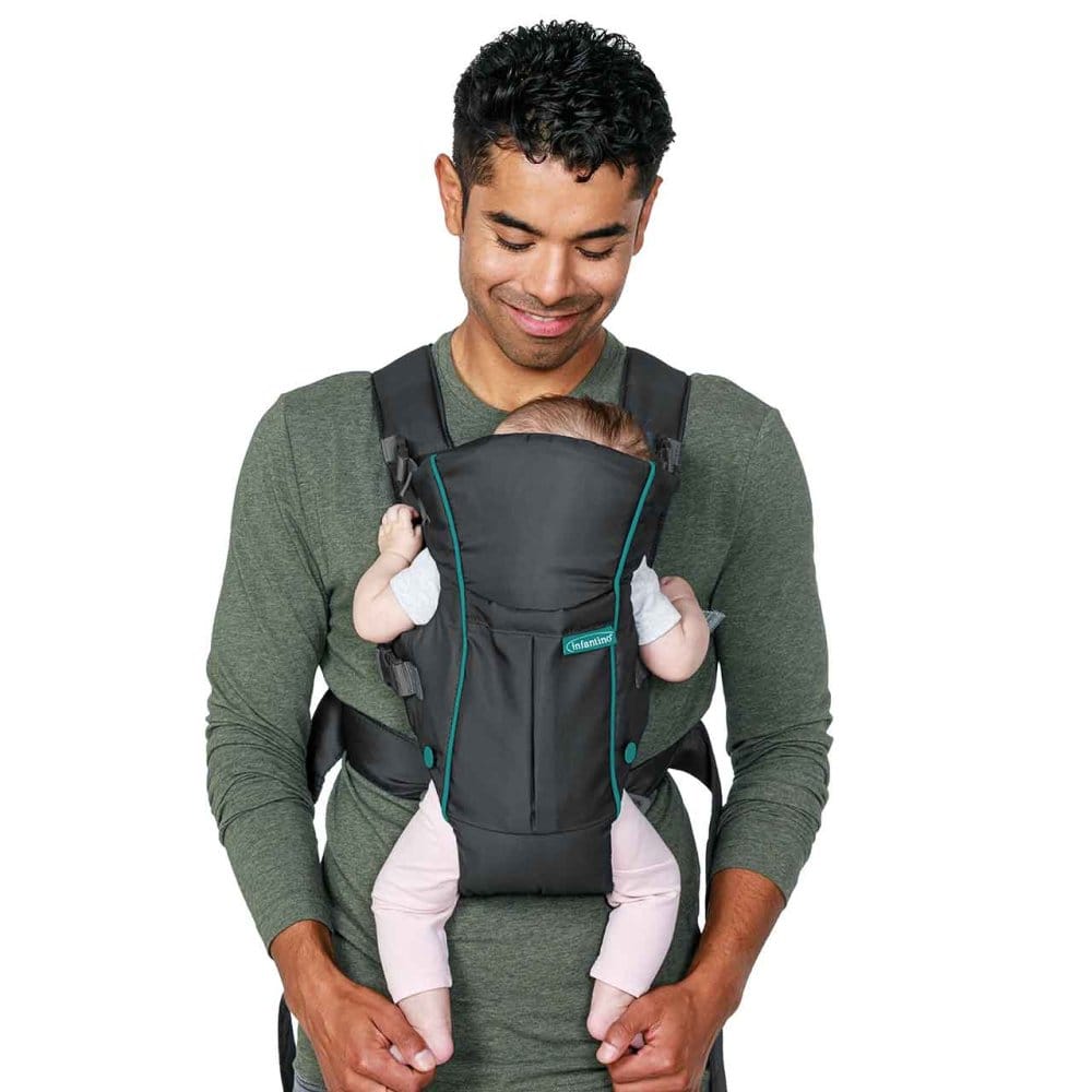 Infantino Swift Classic Bib Carrier grey baby carrier - British product