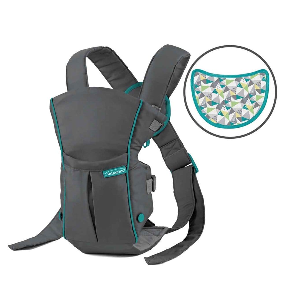 Infantino Swift Classic Bib Carrier grey baby carrier - British product