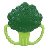 Infantino Lil Nibbles silicone teether broccoli, imported from the UK
