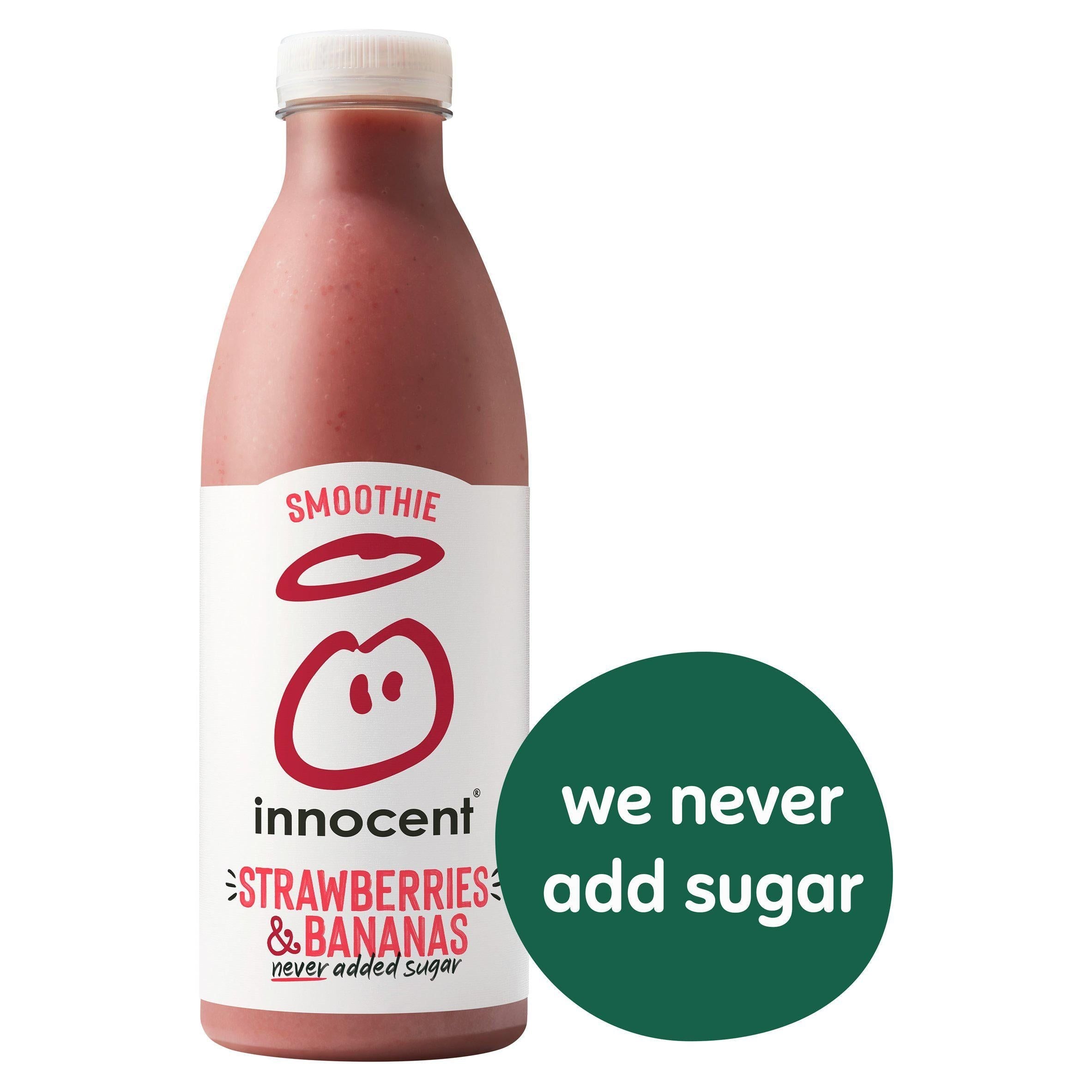 uskyldige Jordbær &amp; Bananer Smoothie 750ml