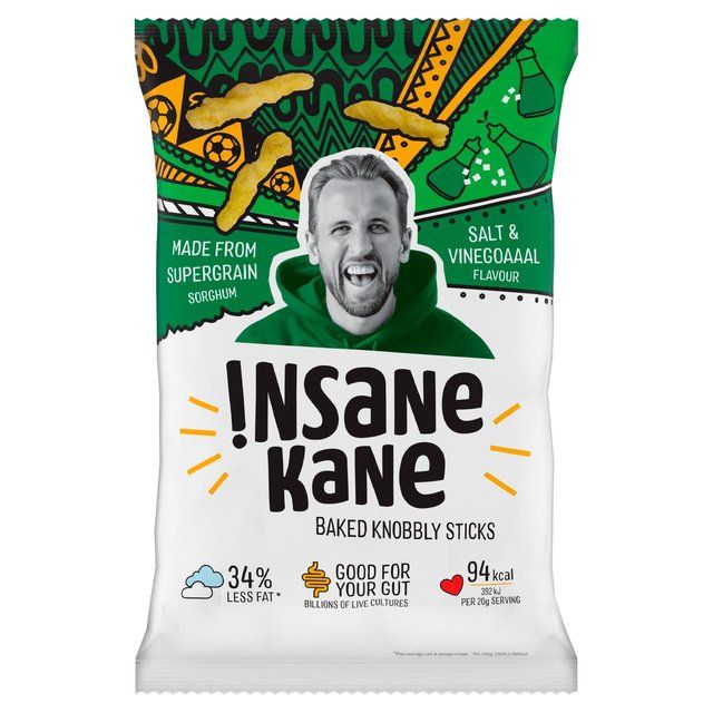 Insane Grain Salt &amp;amp; Vinegar - Baked Knobbly Sticks   80g