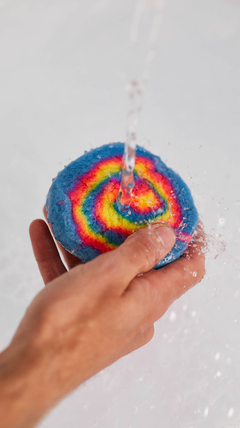 Intergalactic bubble bar with peppermint and grapefruit scent (British brand)