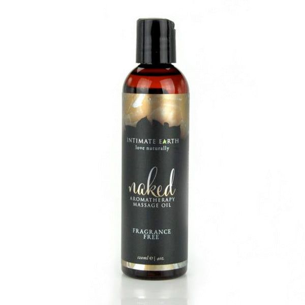 Intimate Earth Naked Massage Oil Unscented 120ml