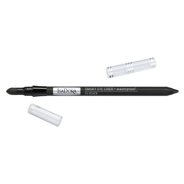 IsaDora Smoky Eye Liner + Vanntett 1.2g - 10 Svart