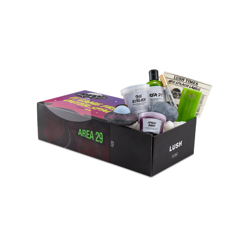 Lush Club XL subscription box with vegan products (British brand)