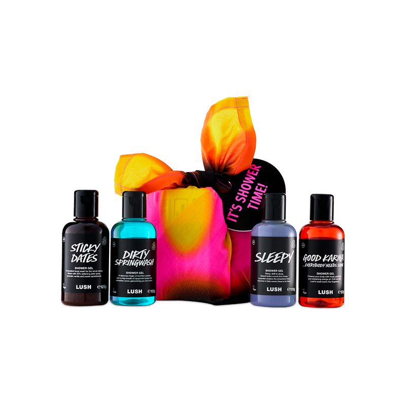 Lush It's Shower Time gift set, imported from the UK