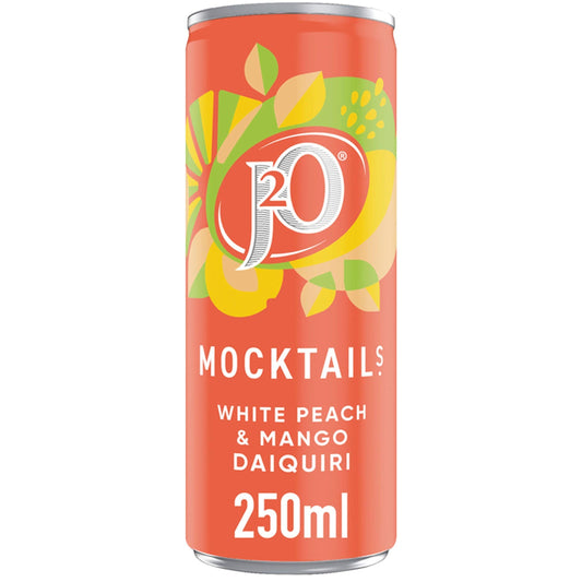J2O Mocktails White Peach & Mango Daiquiri 250ml