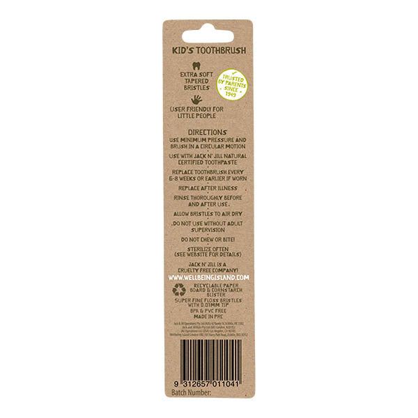 Jack N' Jill Kids Biodegradable Toothbrush Bunny